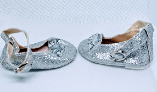 Silver Princess Sparkle Shoes