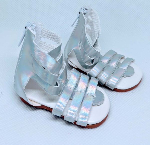 Silver Princess Sandals