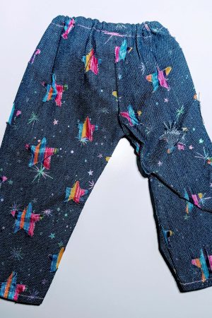 Star Demin Doll Pants