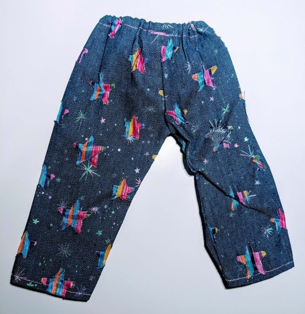 Star Demin Doll Pants