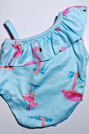 Blue Flamingo Swimsuit