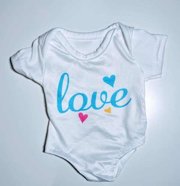 White Love Summer Onesie