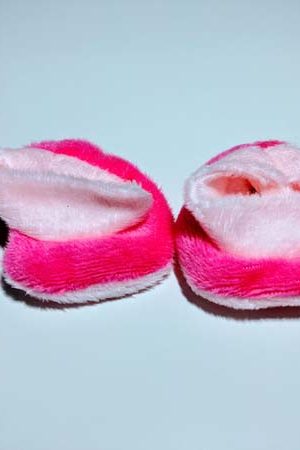 Pink Fluffy Slippers